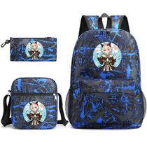 Conjunto de mochilas Prettys Derbys School, 3 unidades com bolsa de ombro