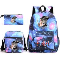 Conjunto de mochilas Queen Elizabeth School, 3 unidades para estudantes
