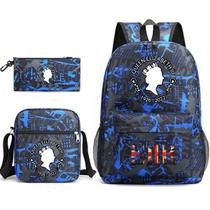 Conjunto de mochilas Queens Elizabeths Cartoon Kids School, 3 unidades