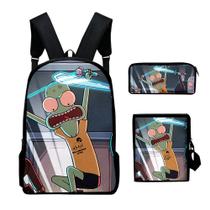 Conjunto de mochilas Solars Opposites Anime School, 3 unidades com lancheira