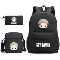 Conjunto de mochilas Spys Familys Food Forger Cartoon Kids School