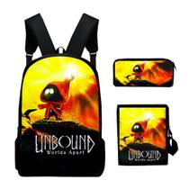 Conjunto de mochilas Unbound Worlds Apart Anime School, 3 unidades