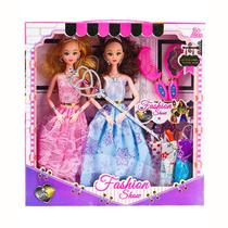 Conjunto de moda de boneca Barbie com movimento ilimitado de 32 cm para meninas