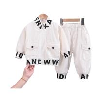 Conjunto De Moda Para Meninos Bebês Primavera Outono 2 Peças Jaqueta E Calças Conjunto Casual Para Conjunto De Moda Para Meninos Bebês Primavera Outono 2 Peças Jaqueta E Calças Conjunto Casual Para