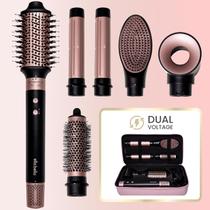 Conjunto de modelador de ar quente ELLA BELLA 6 em 1 profissional de dupla voltagem Conjunto de modelador de ar quente ELLA BELLA 6 em 1 profissional de dupla voltagem
