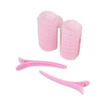 Conjunto De Modelador De Cabelo Portátil 4PCS Com Clipes Tubos De Modelagem Autoadesivos Ferramenta