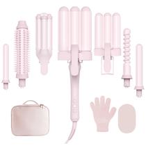 Conjunto de modeladores SPPZCUR 7 em 1 com 7 barris intercambiáveis Conjunto de modeladores SPPZCUR 7 em 1 com 7 barris intercambiáveis
