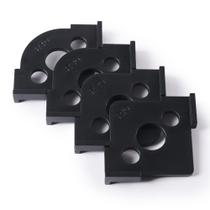 Conjunto de modelos de roteador HERMIT TOOLS Pack de 4 Radius Jig