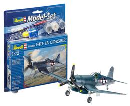 Conjunto de modelos Revell Vought F4U-1D Corsair 63983 com acessórios Conjunto de modelos Revell Vought F4U-1D Corsair 63983 com acessórios
