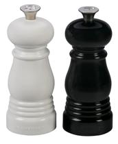 Conjunto de Moinhos de Sal e Pimenta Le Creuset Petite - Preto e Branco