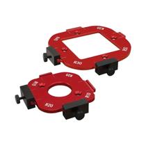 Conjunto De Moldes De Raio De Canto Redondo Em Alumínio Para Marcenaria, Auxiliar De Corte Em Arco