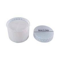 Conjunto De Moldes De Resina Para Copo De Vela Ripple, Cilindro, Gesso, Concreto, Vaso De Flores, Conjunto De Moldes De Resina Para Copo De Vela Ripple, Cilindro, Gesso, Concreto, Vaso De Flores,