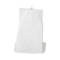 Conjunto De Moldes De Silicone Em Forma De Casa 3D 3 Peças Design Misturado DIY Para Artesanato Em