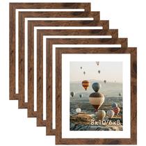 Conjunto de molduras de imagem JCJMY 8x10 para pendurar na parede ou mesa Conjunto de molduras de imagem JCJMY 8x10 para pendurar na parede ou mesa
