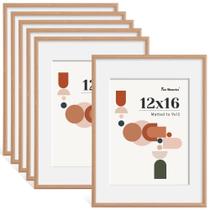 Conjunto de molduras para fotos Fun Memories 12x16 para 9x12 com acrílico Conjunto de molduras para fotos Fun Memories 12x16 para 9x12 com acrílico