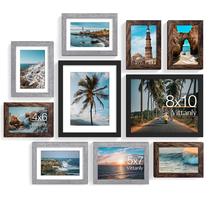 Conjunto de molduras para fotos Vittanly Collage Wall Decor 10 molduras