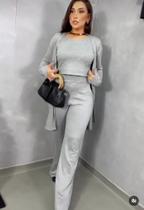 Conjunto de moletinho 3 peças feminino