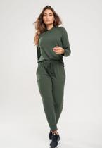 Conjunto De Moletinho Com Casaco Capuz E Calça Jogger Verde Salvatore Conjunto De Moletinho Com Casaco Capuz E Calça Jogger Verde Salvatore