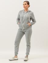 Conjunto de moletom Blusa Calça Agasalho Touca Abrigo de Frio