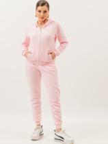 Conjunto de moletom Blusa Calça Agasalho Touca Abrigo de Frio