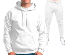 Conjunto De Moletom Calça + Blusa De Frio Abrigo Classico