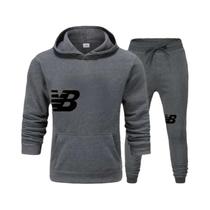 Conjunto De Moletom Casual Masculino Com Capuz Para Outono E Inverno, Calças De Fitness Quentes Para