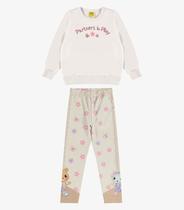 Conjunto de Moletom Com Legging E Blusão Rovi Kids Bege Conjunto de Moletom Com Legging E Blusão Rovi Kids Bege
