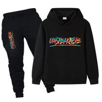 Conjunto de moletom e moletom para meninos Outfit LUQUSKYFEI de 2 a 13 anos