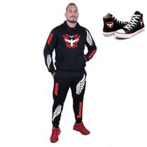 Conjunto De Moletom E Tênis Angelical Mestre Lançamento