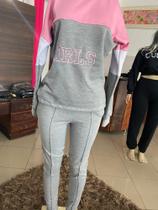 Conjunto de moletom feminino