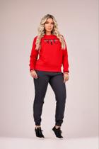 Conjunto de moletom feminino Conjunto de moletom feminino
