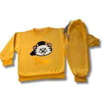 Conjunto de Moletom Infantil Bebê Menino Roupa de Frio Grosso Conjunto de Moletom Infantil Bebê Menino Roupa de Frio Grosso