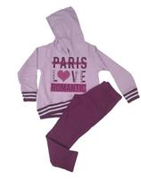 Conjunto de moletom infantil menina nina child tam 04