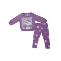 Conjunto de Moletom menina Infantil Frio Malwee