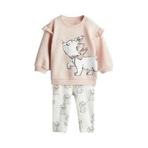 Conjunto De Moletom Minnie Mouse Para Meninas, Disney, Outono Inverno, Roupas Infantis, Moda Conjunto De Moletom Minnie Mouse Para Meninas, Disney, Outono Inverno, Roupas Infantis, Moda