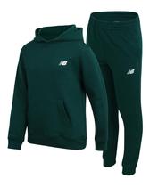 Conjunto de moletom New Balance para meninos, mistura de algodão, lã de 8 a 12 anos