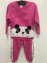 Conjunto de moletom Panda