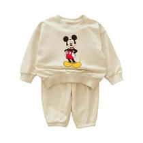 Conjunto De Moletom Para Meninas Em Vermelho, Rosa E Amarelo, Fantasia Casual De Outono Para