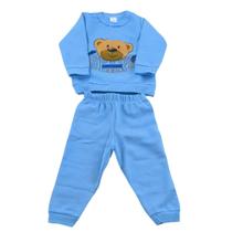 Conjunto de Moletom Peluciado Infantil em 100% Algodão nos Tamanhos do 1 ao 3 Conjunto de Moletom Peluciado Infantil em 100% Algodão nos Tamanhos do 1 ao 3