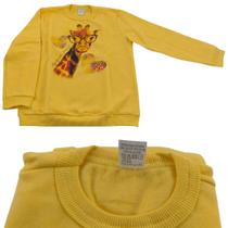 Conjunto de Moletom Peluciado Infantil em 100% Algodão nos Tamanhos do 4 ao 8 Conjunto de Moletom Peluciado Infantil em 100% Algodão nos Tamanhos do 4 ao 8