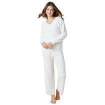 Conjunto de Moletom Softies Marshmallow Decote V Amêndoa 2X-3X Conjunto de Moletom Softies Marshmallow Decote V Amêndoa 2X-3X