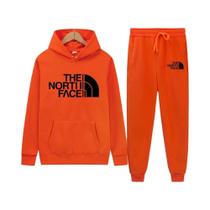 Conjunto De Moletom Unissex Para Outono E Inverno Com Capuz E Calças Moda Hip Hop Y2K Roupas