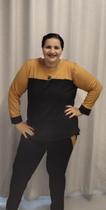 conjunto de moleton plus size
