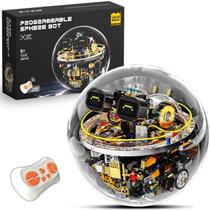 Conjunto de Montagem de Robô UNCLE BRICK Programável com Controle Remoto e LED