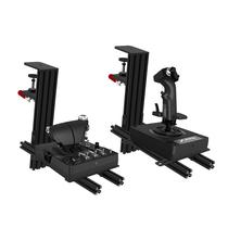 Conjunto de montagem em mesa para Flight Sim Game Joystick & Throttle