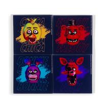 Conjunto de montanhas-russas de vidro Five Nights at Freddy's Characters x4