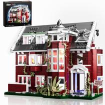 Conjunto de Montar ATRtoyMF Casa Assombrada 1171 Peças com Luzes Conjunto de Montar ATRtoyMF Casa Assombrada 1171 Peças com Luzes
