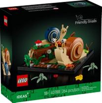 Conjunto de Montar LEGO Ideas Caracóis Amigáveis 40788, 264 Peças Conjunto de Montar LEGO Ideas Caracóis Amigáveis 40788, 264 Peças