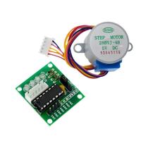 Conjunto De Motor De Passo De 4 Fases 28BYJ-48-5V E Placa Controladora ULN2003 Para Arduino Conjunto De Motor De Passo De 4 Fases 28BYJ-48-5V E Placa Controladora ULN2003 Para Arduino
