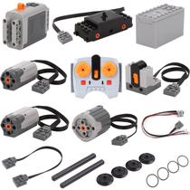 Conjunto de motores Helcdrx Technology Power Function 16 PCS com controle remoto